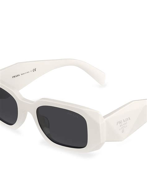 prada sunglasses - white|white Prada sunglasses women's.